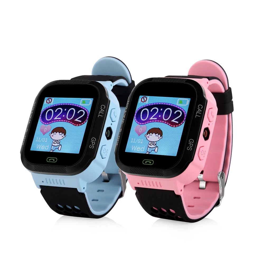Cheap Mini Hidden GPS Tracker Smart Watch Kids Wristband Watch IP67  Waterproof GPS Navigation Touch Screen WIFI WORLD Time