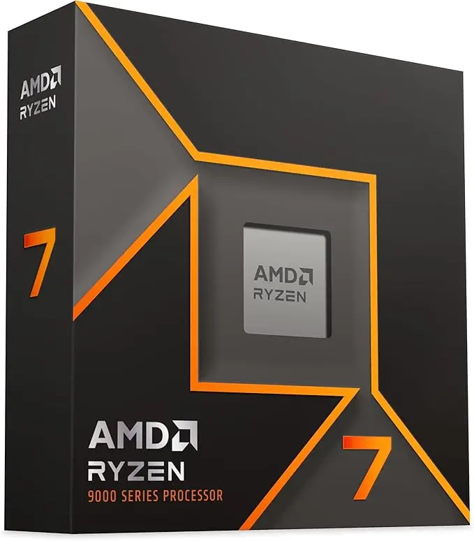AMD Ryzen 7 9700X CPU 8 çekirdekli, 16 iş parçacığı kilitli