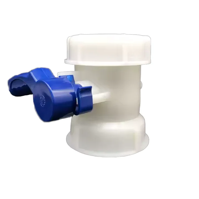 High Quality DN50x75mm IBC Butterfly Valve S60x6 Thread IBC Valve for IBC Container