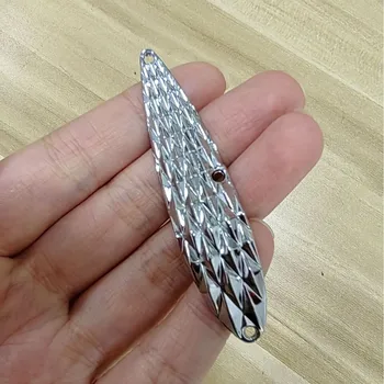 Pineapple Leech Sequins Far Cast Zinc Alloy Lure Artificial Hard Bait for Bass Without Hooks – Hard Lure – view 4