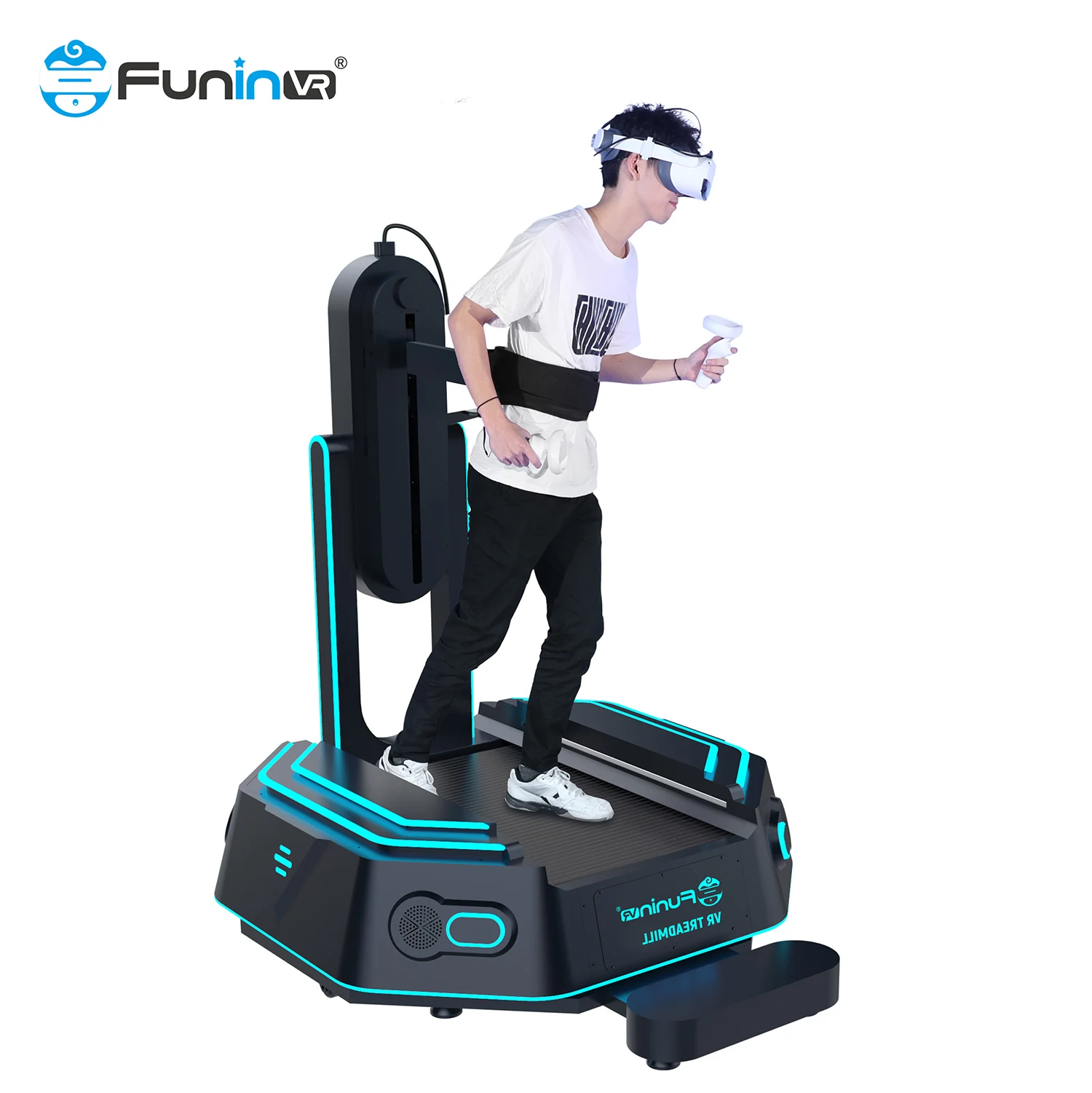 Virtual Video Reality Game  5D Gun  Shooting Game Space Walker Platform Vr Running Platform Pods Vr Multiplayer Vr Walk for Kids