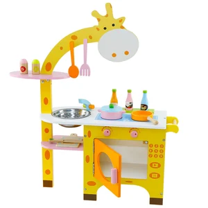 EDULAND CPC CE Wooden Play Kitchen and Washing Machine Toy for Kids 5-7 Years MDF Material OEM/ODM for Supermarkets&Wholesalers