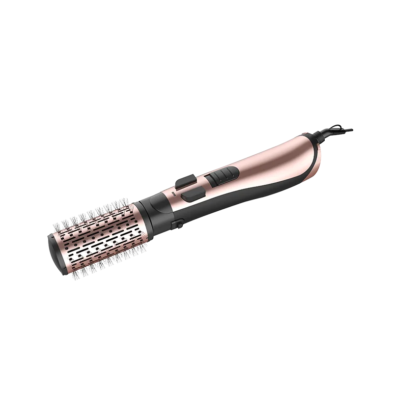 1200W Power Hair Dryer Brush with 3 Temperature Levels and 220~240V Voltage for Easy Styling