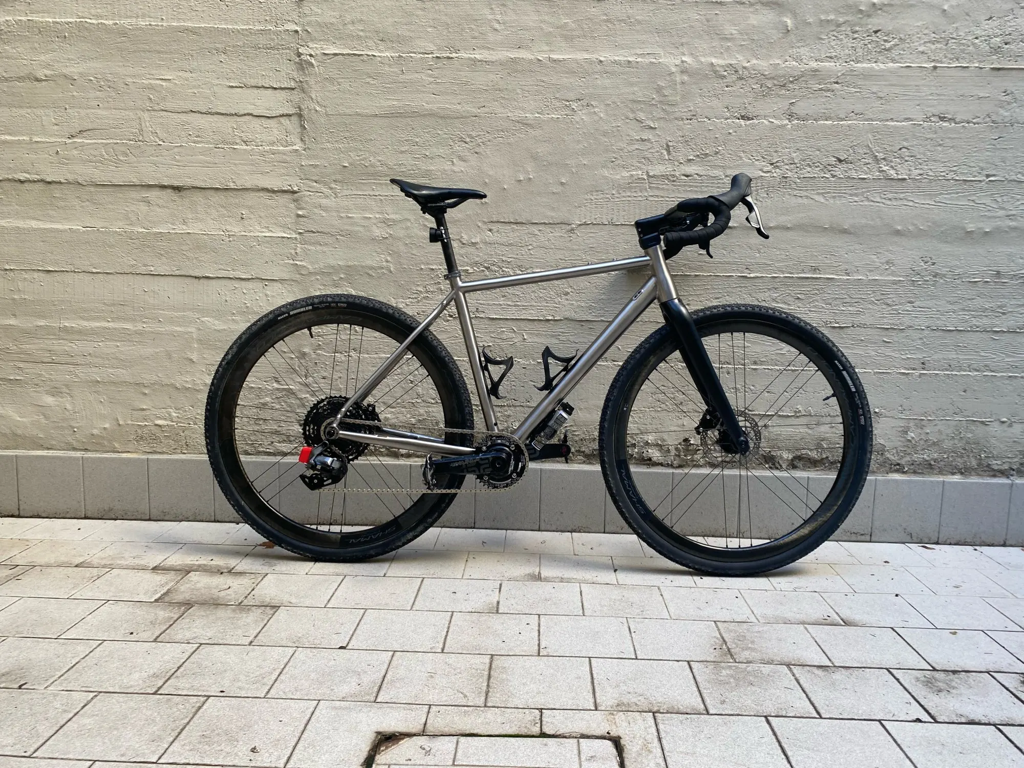 TiTo Forcella Anteriore In Titanio Gr.9 Per Bici Da Strada 700C – Freno A C/PM, 650g