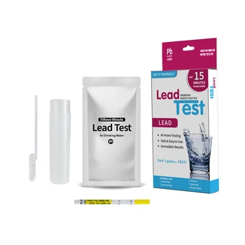At Home Testing for Lead in City Water or Well Water Heavy Metals Water Test Kit