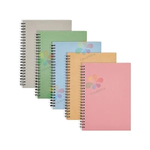 A5 Size Different Designs Customized Cover  Popular Type and Designs Manufactured Spiral Notebook for School