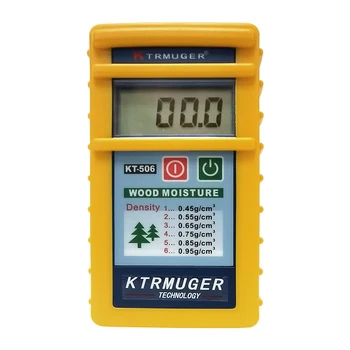 digital Induction wood moisture meter KT506 timber high  accuracy of moisture content of the moisture testing instrument