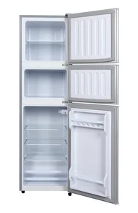 BCD-158S Best-selling Three Door Larger Volume Household Modern Style 220V/50Hz Manual Defrost Refrigerator