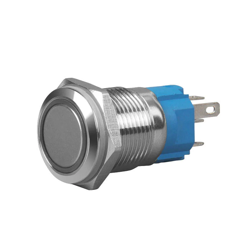 
16 мм Кольцевая подсветка rgb светодиодная кнопка 