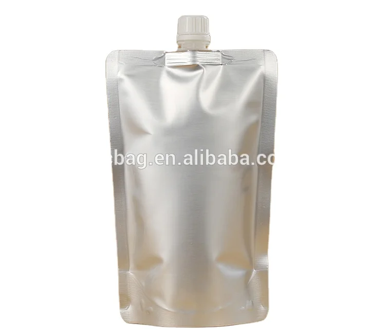 100ml Oblique Side Gusset Spout Nozzle Mylar Aluminium Pouch