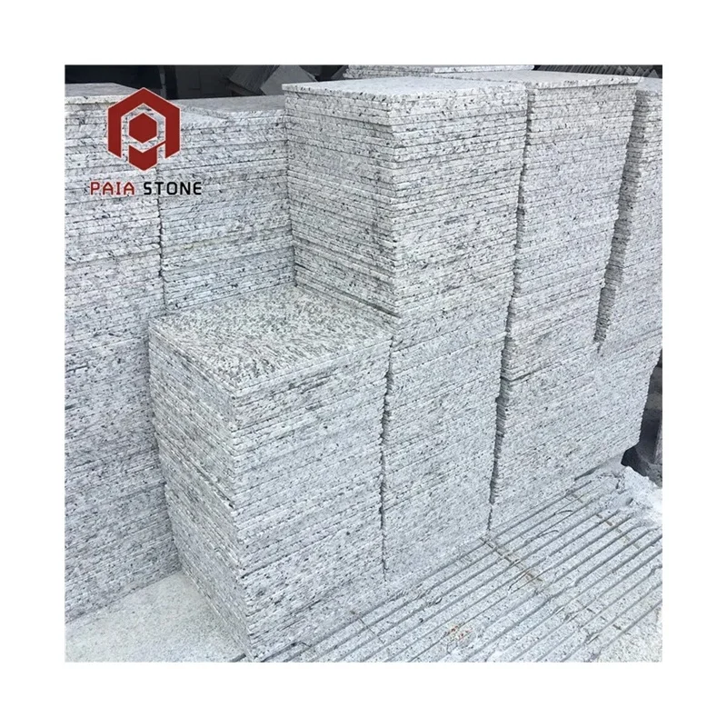 Zamonaviy ekologik xavfsiz polirlangan Xitoy tiger terisi oq granit panel plitalari tashqi devor va pol uchun, 30x30 sm Fujian oshxona uchun