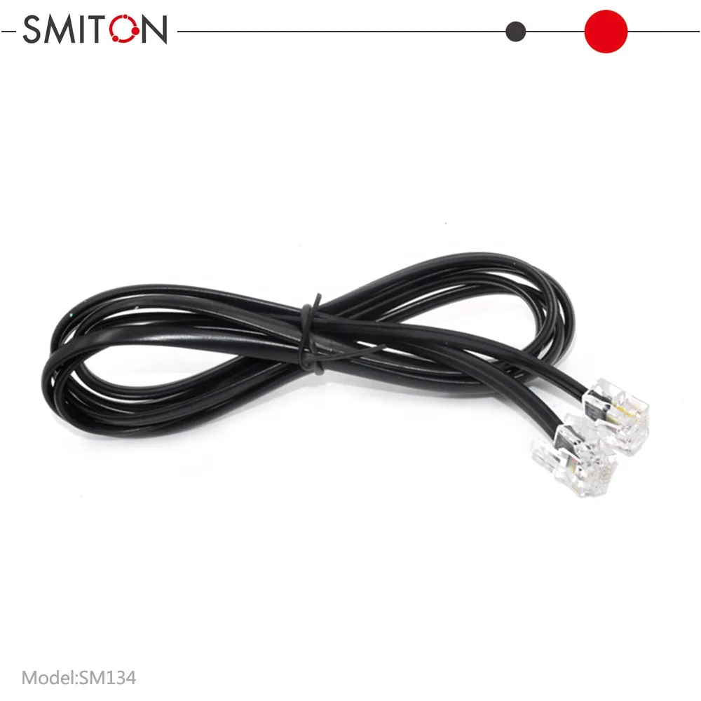 High Speed Cat3 Telephone Cable - RJ11 6p4c S-miton