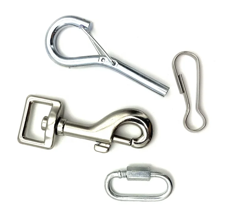 Stainless Steel Rotating Hook, Safety Hook Rigging Accessories Lifting Hook  650Kg /1000Kg (2#) Forstkette Swivel Lifting Hooks Rope Hook Winch Hook