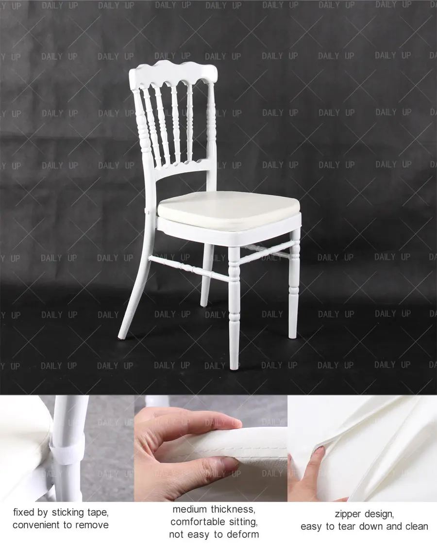 Metal Napoleon Chair Golden or White Napoleon Chair white wedding chairs