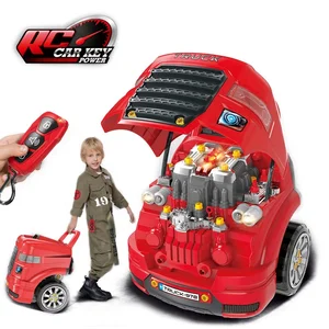 Educational Remote Control Motor Master Diy Truck Assembly Toy