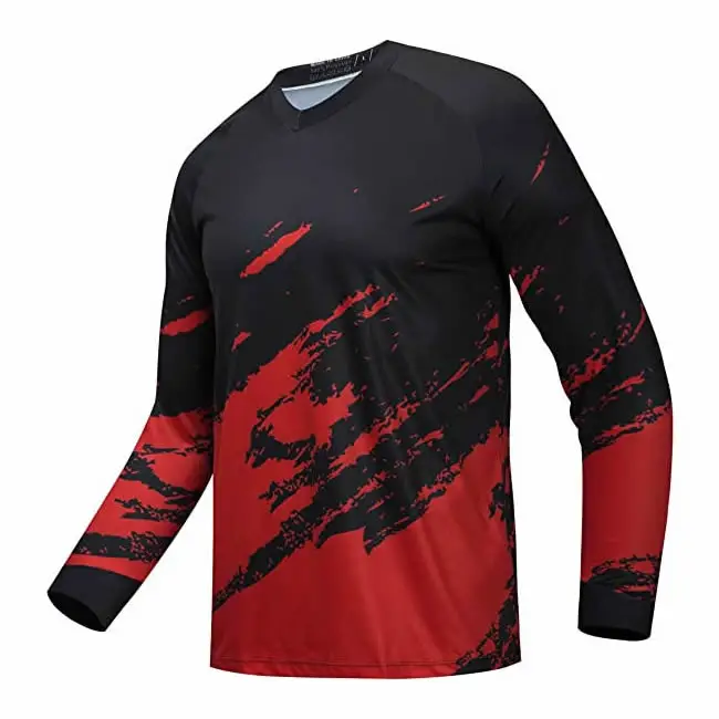 Мужская велосипедная майка с длинным рукавом