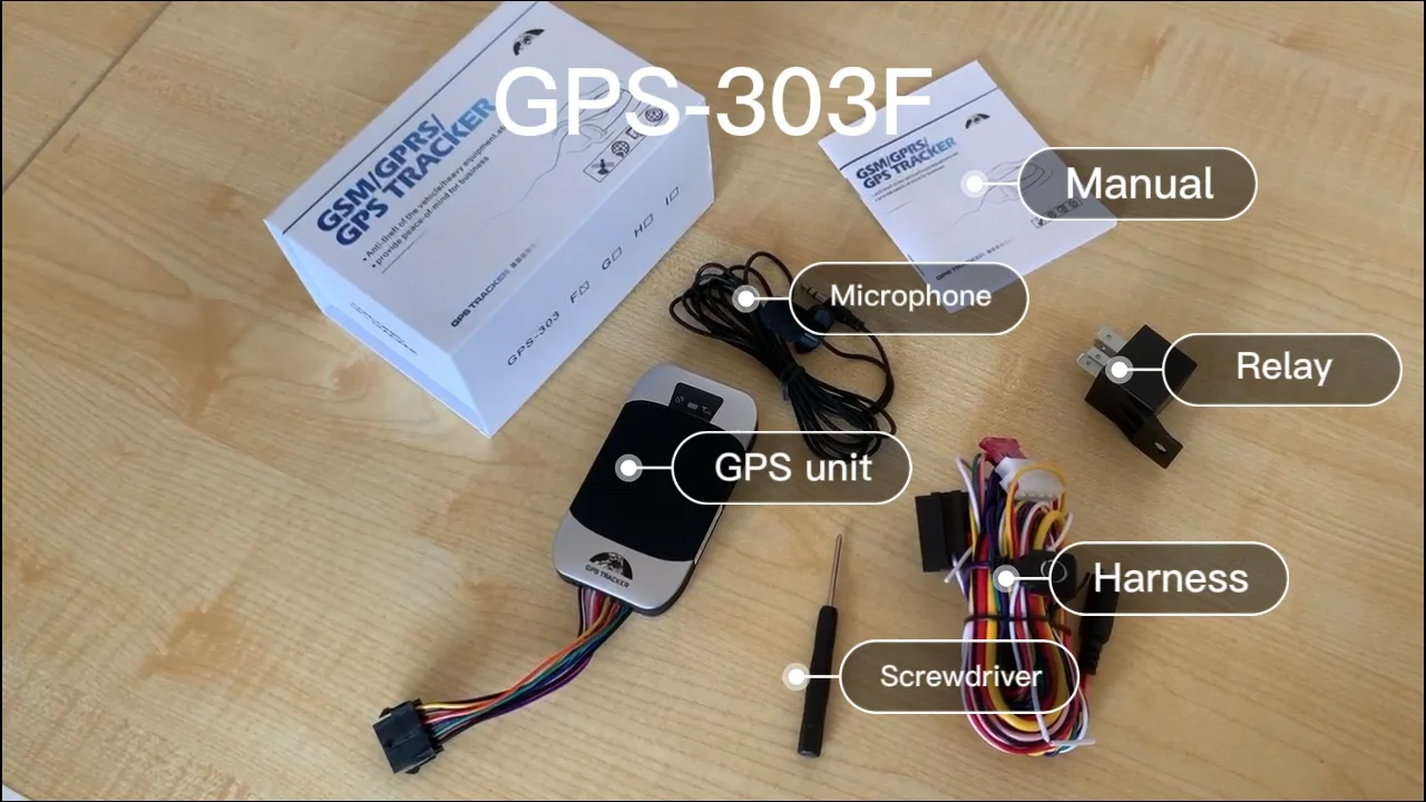 Tracker Gps Car Tk303f Waterproof Cut Off Oil Remotely Voice Monitor