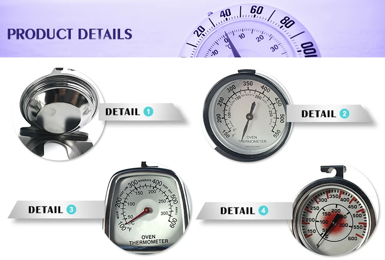 Точный термометр для приготовления пищи и мяса Кухонный Термометр