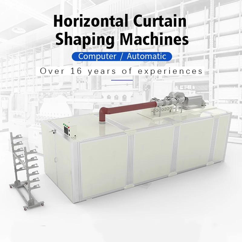 Horizontal Curtain Heat Setting Machine Box Type Curtain Heat Setting Machine for Curtain Fabric