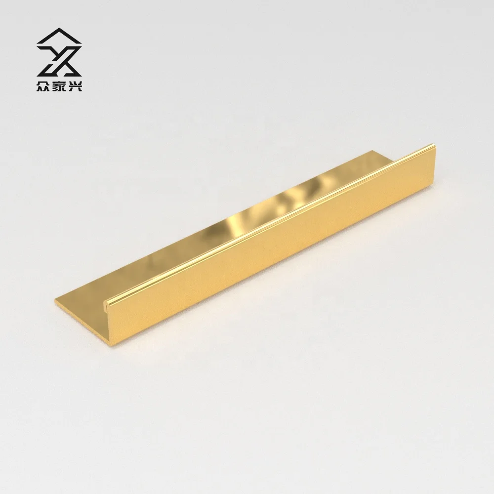 Ceramic Corner Decorative Gold Tile Profile Corner Wall stainless steel stair parts edge trim Floor Trim