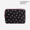 Bolso con lazo rosa negro