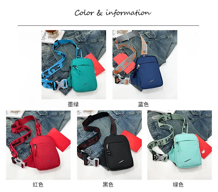 2024 Fashion Traveler Design Brand Print Men Canvas Funny Waist Bag   Haa7ce73d0e1a43a8a3a121f9b8b06d3fg 