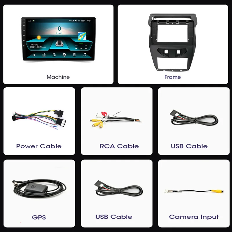 Android 13 for Citroen C4 C-Triomphe C-QUATRE 2012-2016