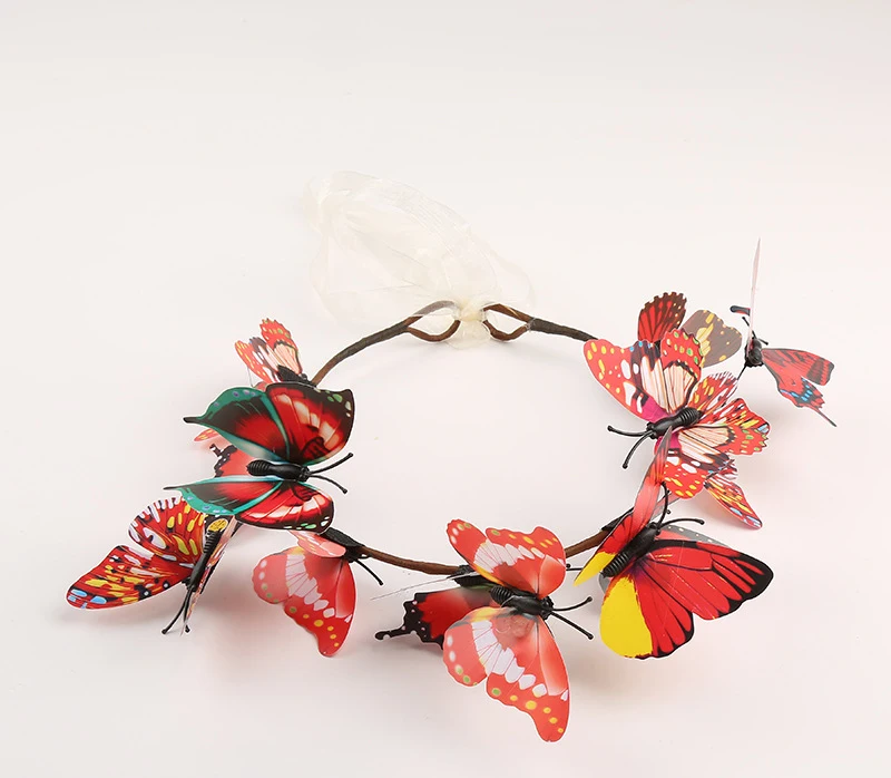 Butterfly Fascinator Hat - Monarch Butterfly Headband display picture 1