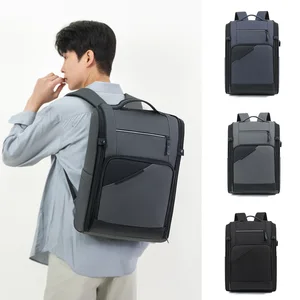2026 Multifunctional 15.6 Inch Laptop Backpack for Men Outdoor Hiking & Business Travel Backpack with USB Charging Port