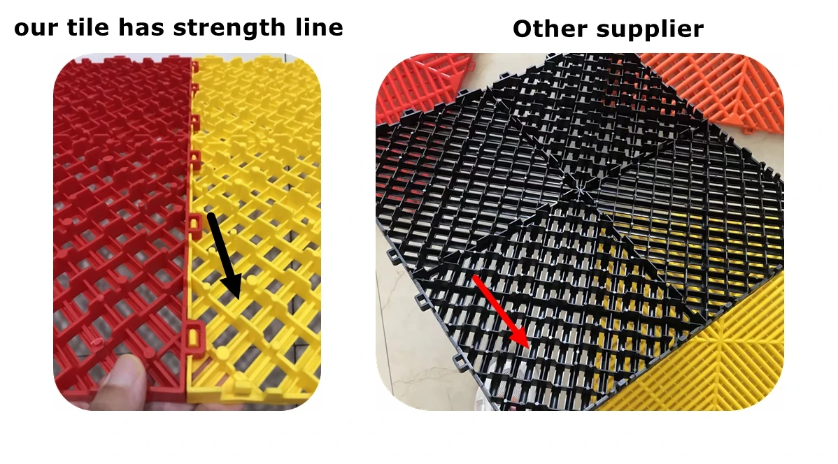 Auto Wraps PPF Interlocking Plastic Garage Floor Tiles