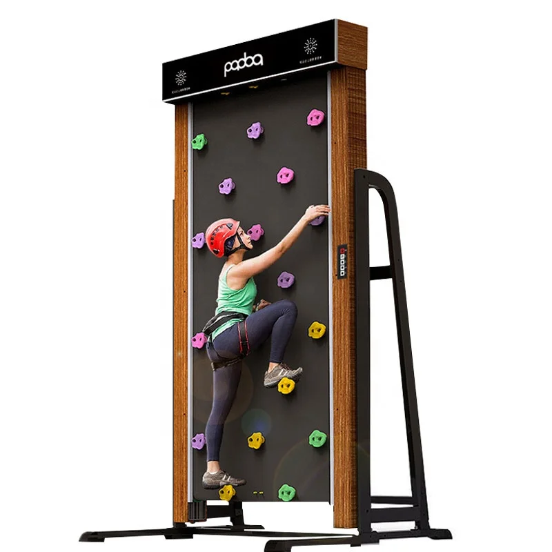 電気トレッドウォール卸売クライミングウォールキッズ屋内