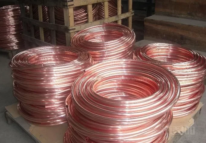 16mm Copper Coil Tubing pipe 50 ft Electrical Conductive