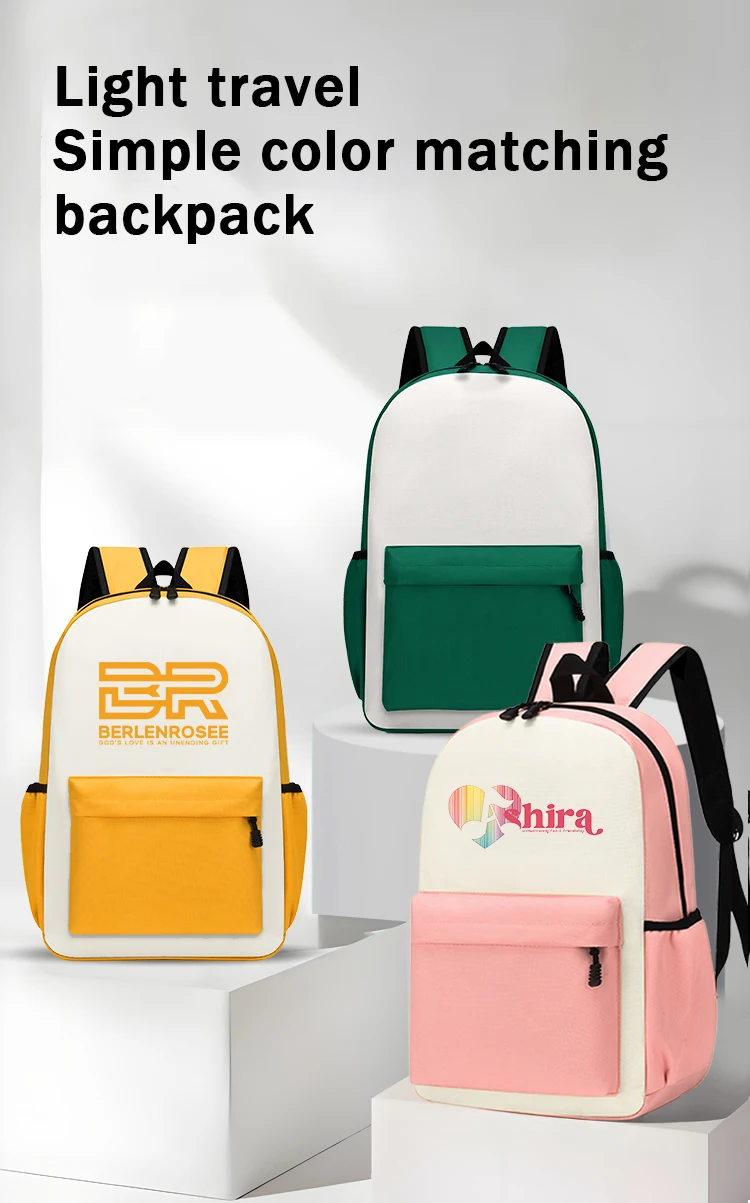 Custom wholesale logo primary backpack 2025 cheap price kids design gril boy book school bag waterproof children's bag