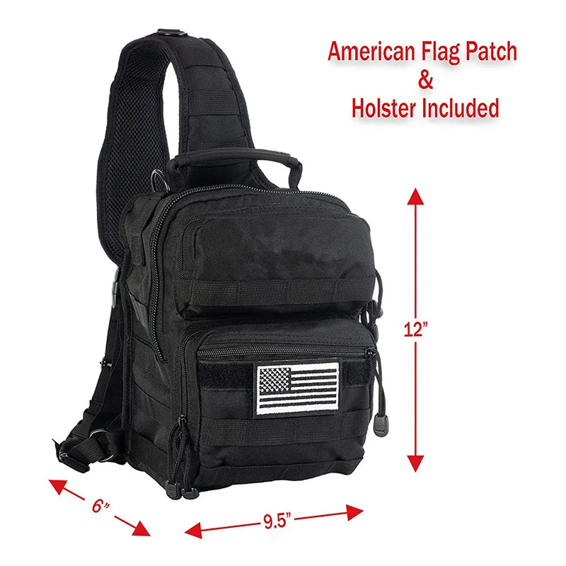 Factory Direct Sales Tactical First Aid Emergency Medical Bag Backpack Tactical Sling Backpack Survival Chest Bag