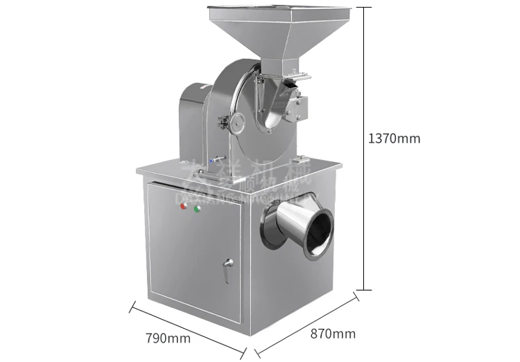 LFJ-40B SS304 Automatic Dry Powder Grain Spices Pulverizer Corn Chilli Grinding Machine Price supplier