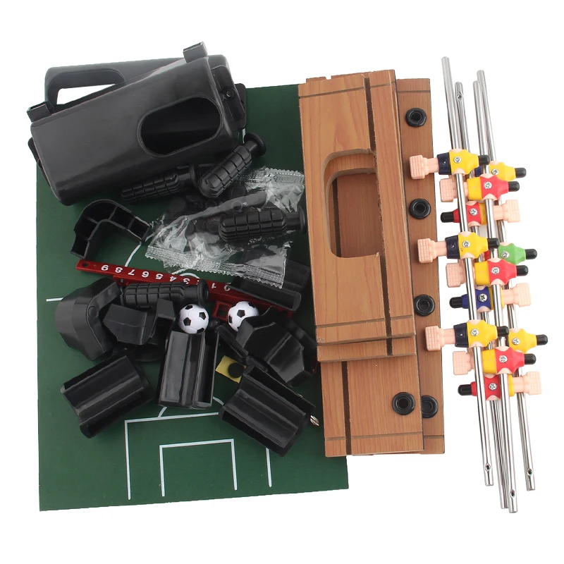 Custom Mini Table Foosball Wooden Desktop Football Table Toy Indoor Foosball Soccer Table