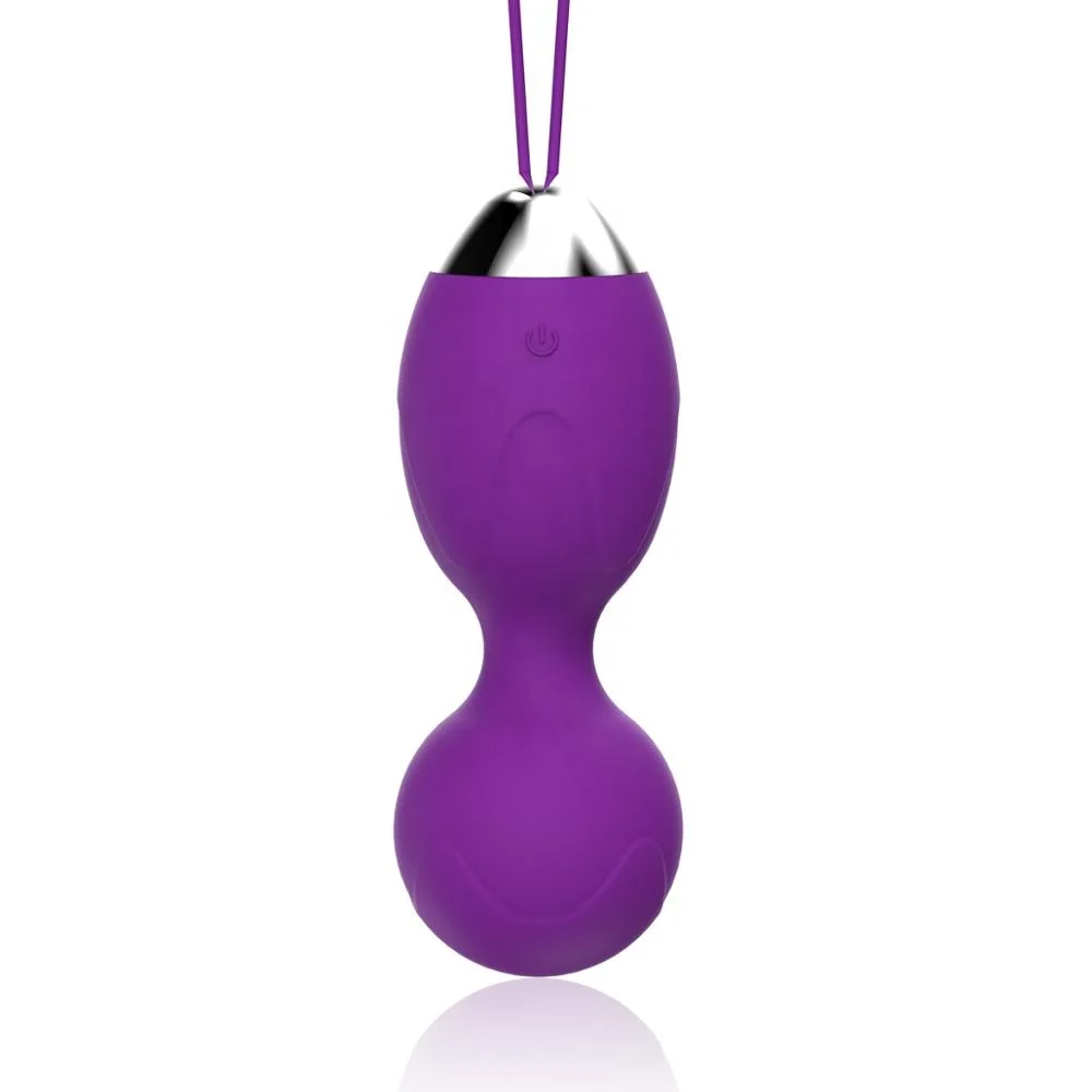 Chinese Supplier Silicone Rechargeable Loving Ball Vibrator Sex Toys Vibrating Kegel Ball for Ladies