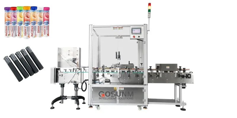 Gosunm Horizontal Shrink Sleeve Label Machine Automatic Shrink Sleeve ...