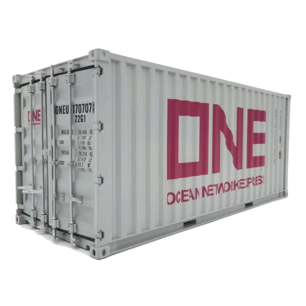 【A】30cm 1:20 ONE Ocean Network Express ONE container model  container model gifts O.A.S ship model