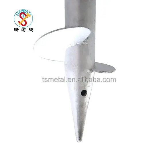 Galvanized Steel Grounding Screw Helical Pile| Alibaba.com