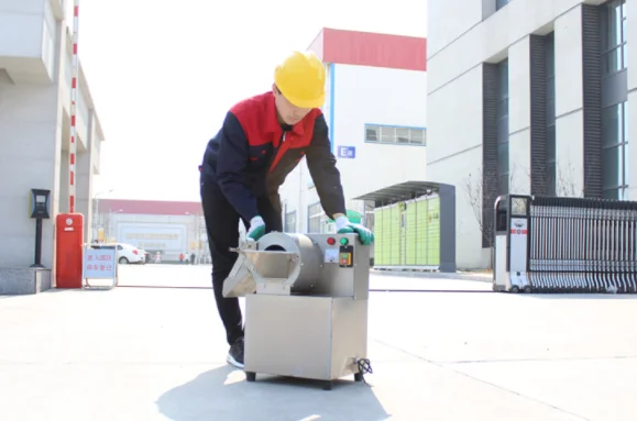 Commercial Vegetable Slicing Chopping Machine Onion Cabbage Carrot Potato Tomato Cutter Slicer Cube Potato Chip Cutting Machine - Image 4