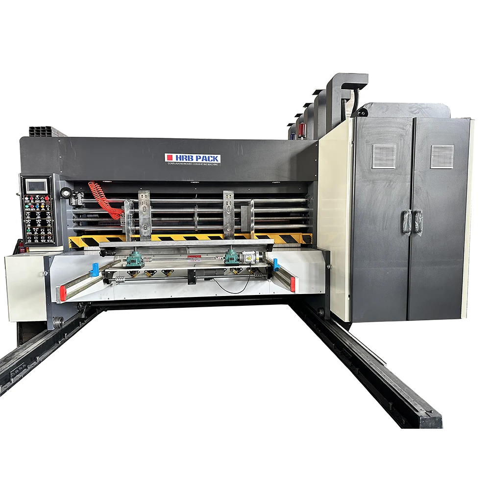 Full Automatic Corrugated Carton Box Making Machine Middle Speed Flexo ...