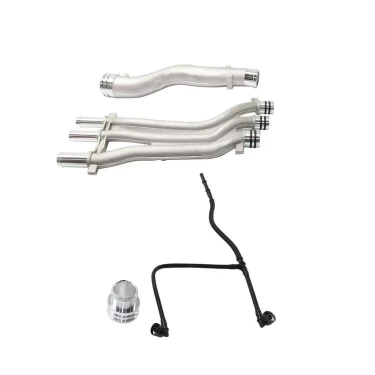 High Level Engine Cooling Hoses Coolant Pipe Aluminum Upgrade Repair Kits for Porche Cayenne 4.5  94810605906   94810604907