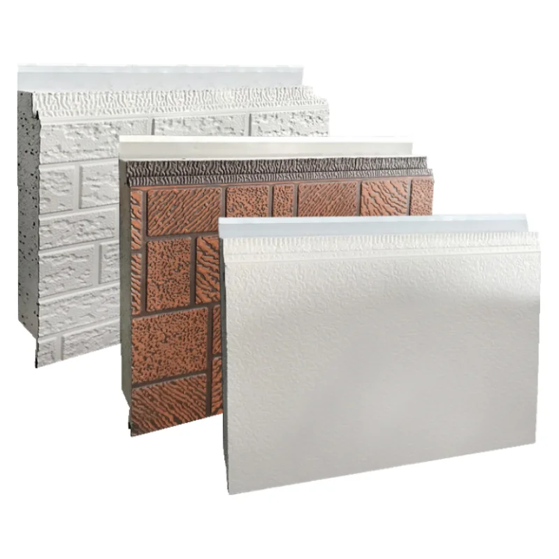 Insulation Prefab House EPS Foam Boards Metal Siding Foam Sandwich Panel manufacture