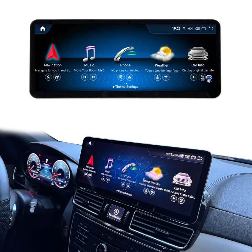 3200 1200P HD 14.6 Inch Android Qualcomm 680 Touch Screen Gps Navigation With Carplay
