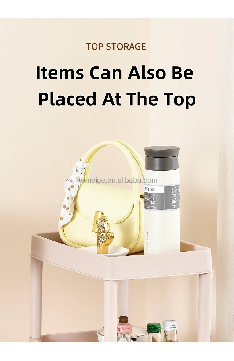 New Environmentally Friendly Material Storage Rack Household Portable ...