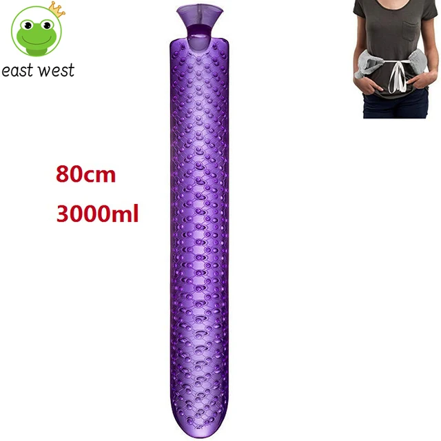 Long Strip Hot Water Bag, Water Injection Type Warm Bed Special Warm Water Bag