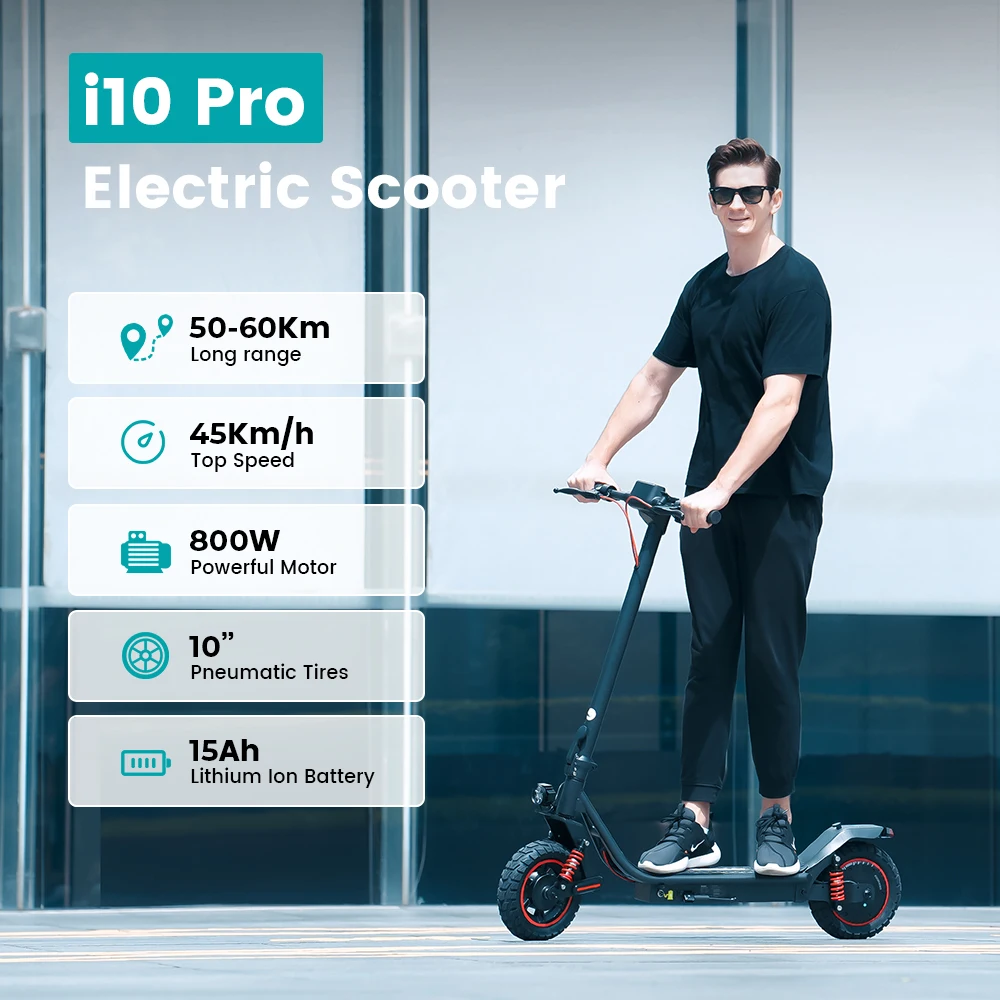 Elsparkcykel I10 Pro