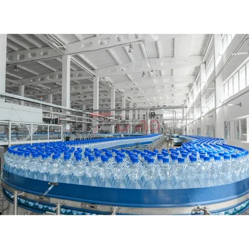 4000BPH 500ml 3 in 1  rinsing filling capping monoblock water bottling machine mineral water filling machine automatic