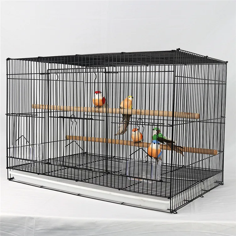Wholesale Bird Cage Manufacturers Foldable Metal Bird Cage for Sale Birds